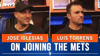 Luis Torrens on trade to the Mets, Jose Iglesias on being called up | SNY