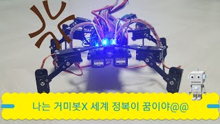 [코딩 #1] 누구나 쉽게 만드는 아두이노 코딩 거미 로봇(spider arduino robot)