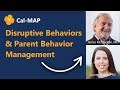 Webinar: Disruptive Behaviors & Parent Behavior Management Training