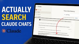 Claude Finally Has Working Chat Search with Memory (Chat History and Project Conversations Tutorial)
