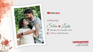 Sibin \u0026 Linta Wedding Day YouTube Live Telecasting