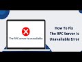 Fix 'RPC Server Unavailable' Error in Active Directory | Rejoin Computer to Domain