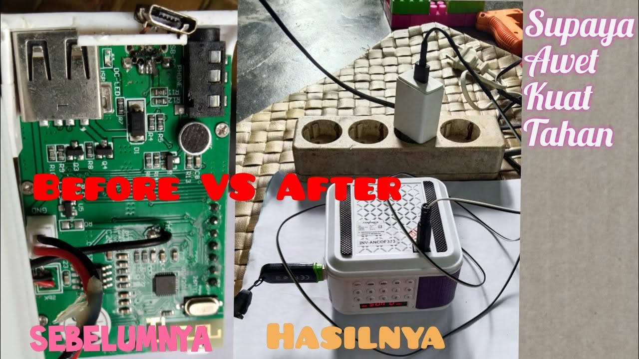 Cara Perbaiki Cas Musik Box Advance Tp 600bt Youtube