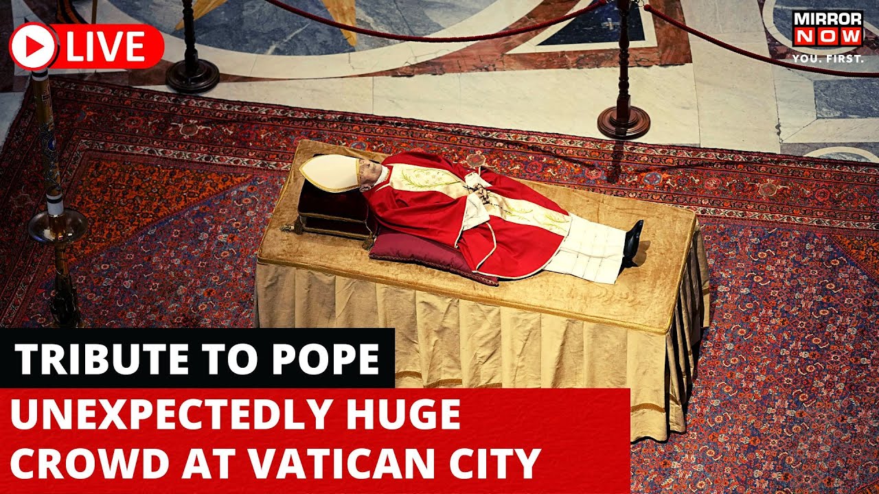 Pope Benedict Live: A Record 65,000 Mourners Fly-In To Vatican City, To ...