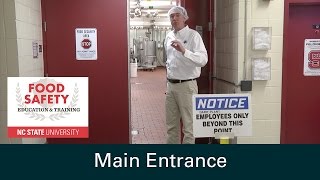 Main Entrances and Food Safety