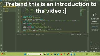 Python Inventory Management System (School Project)