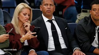 Alex Rodriguez cozies up to his fitness guru girlfriend Jac Cordeiro at a basketball game in Memphis