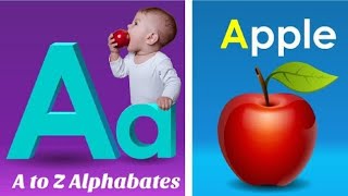 Phonics Song with TWO Words - A For Apple - ABC Alphabet Songs with Sounds for Children