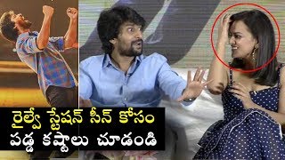 #Nani Explain Behind Story of Railway Station Scene In #Jersey Movie | Jersey Team Interview