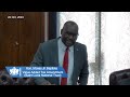 hon. moses jn baptiste debates the value added tax amendment saint lucia national trust