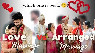 LOVE MARRIAGE.. ❤️ VS ARRANGE MARRIAGE..👨‍👩‍👦✨/PUBLIC REVIEW..😊💫 / Happy new year funny video. 😁💫