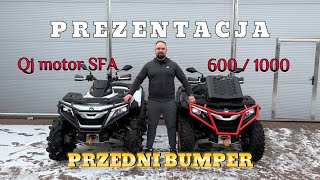 QJ MOTOR SFA 1000.  BUMPER PRZEDNI WRESZCIE JEST .