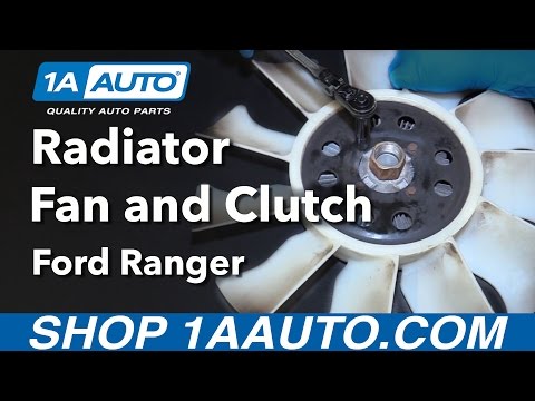 How to Install Replace Radiator Cooling Fan and Clutch 1990-04 Ford Ranger V6 4.0L How to Install Replace Radiator Cooling Fan and Clutch 1990-04 Ford Ranger V6 4.0L