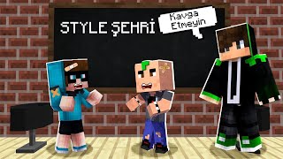 EFE OKULDA DAYAK YEDİ -Minecraft