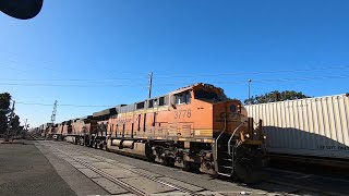 Metrolink and BNSF Meet in Santa Fe Springs.