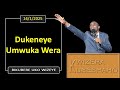 dukeneye umwuka wera bikubere uko wizeye pastor uwambaje emmanuel 14 1 2025.