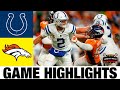 Denver Broncos vs Indianapolis Colts Full Game Highlights | 2024 NFL preseason