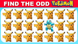 Find The Odd One Out | Pokemon Edition 🎮🎲 🐉 | QuizZone