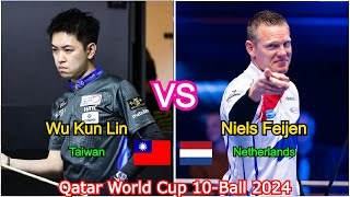 Wu Kun Lin VS Niels Feijen | Qatar World Cup 10-Ball 2024