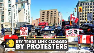 Canada's truckers protest is tightening screws on auto industry | Freedom Convoy| World English News