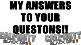 My Answers To Your Questions!!