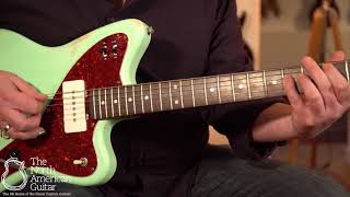 Bunting Melody Queen Electric Guitar, Hipster Green Played By Ben Smith