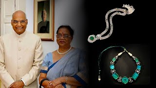 Gold, pearls, emeralds and other jewels of former First Lady of India Savita Kovind