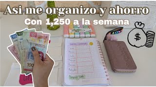 💸METODO DE AHORRO 💌 EFECTIVO 👌/ ASI ORGANIZAMOS Y AHORRO AL MISMO TIEMPO 💰SOLO CON MI GASTO 💸