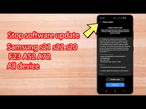 Cómo detener las actualizaciones de software de Samsung