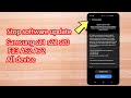How to stop Samsung software updates