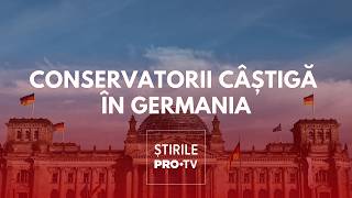 Conservatorii câștigă alegerile legislative în Germania