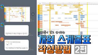 [개원 과정 총정리 2/2] 혼자 개원 준비하시는 의사분들에게 추천드립니다. (+스케줄표 파일공유)