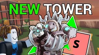 NEW Event Tower ELEMENTALIST Review | Roblox Tower Defense Simulator