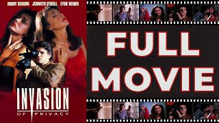 Invasion of Privacy (1992) Robby Benson | Jennifer O'Neill - Romance Thriller HD
