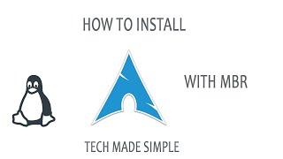 How to install Arch Linux on a MBR system with Gnome - Part 1: installing the base system