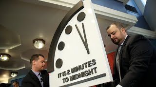 Doomsday Clock moved to two minutes to midnight
