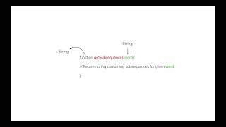 Finding Substring