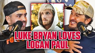 Luke Bryan Defends Logan Paul
