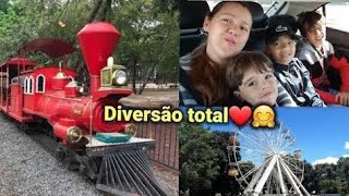 VLOG/FOMOS AO MULTIRAMA PELA PRIMEIRA VEZ,ANDAMOS DE TRENZINHO, VIDEO A 6 MESES ATRAZ