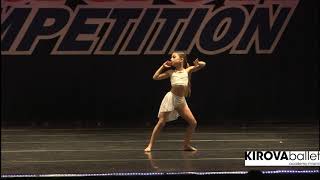 Revolution Talent Novice 9 year old Contemporary 1st place