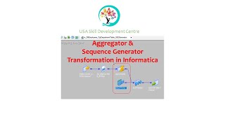 Aggregator and Sequence Generator Transformation in Informatica
