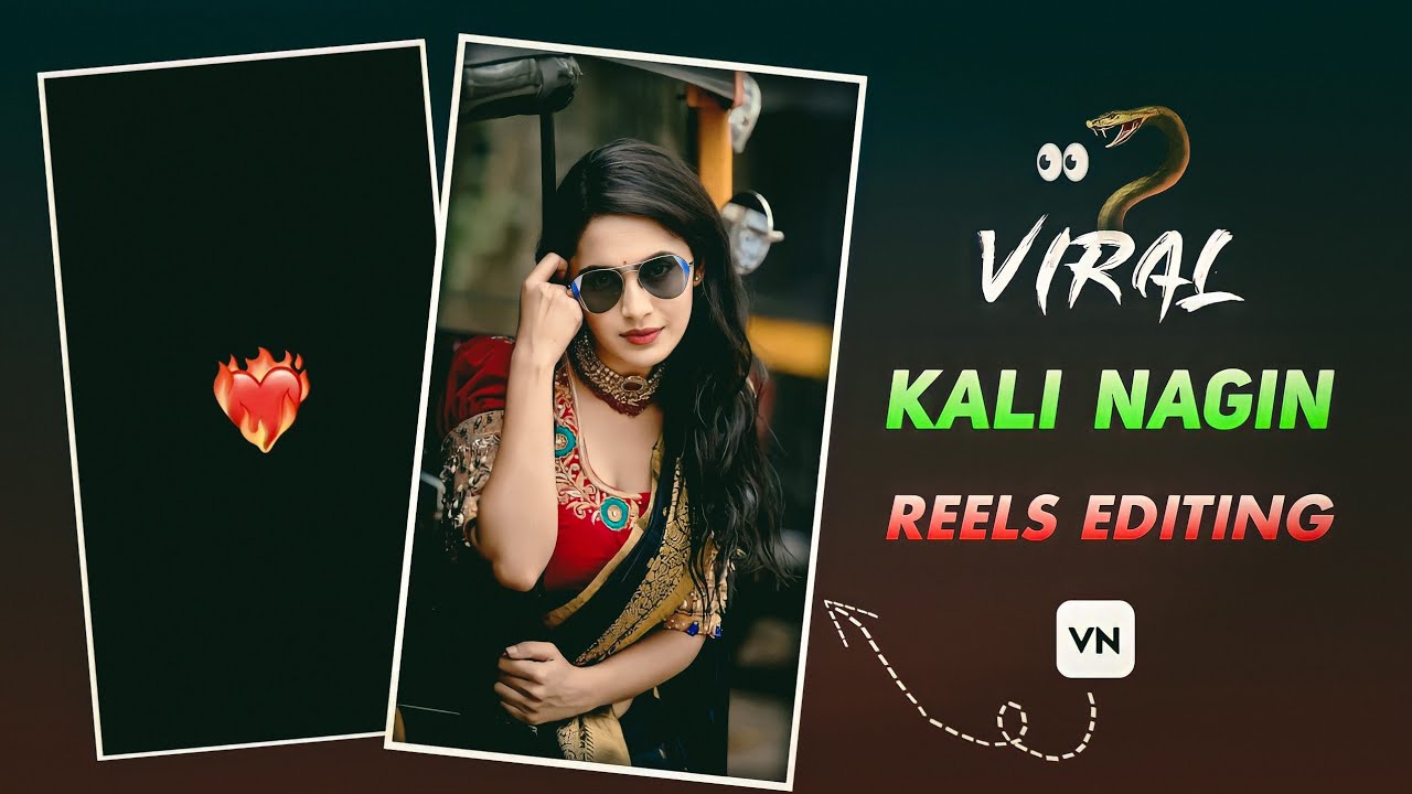 Kali Nagin Ke Jaisi Julfe Teri Kali Kali Reels Video Editing | Kali ...