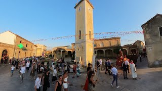 San Lorenzo processione Villanovafranca 9 8 24