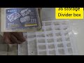 Easily maintain your beads sizes with 36 Divider box