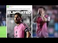 famous reaction on messi u0026 miami eliminated from mls inter miami vs atlanta united 2 3 reaction