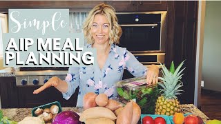 SIMPLE AIP MEAL PLANNING | AIP Meal Ideas