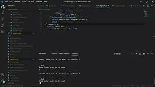 Hangman game in Python?! (Python 7)