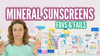 Best \u0026 Worst Mineral Sunscreens: from the drugstore and online