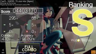 SHIORI -TV size mix- [Apex] FC 98.89% 192pp