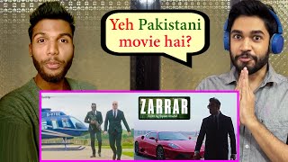 INDIANS react to Pakistani Movie - Zarrar Official Trailer | Shaan Shahid